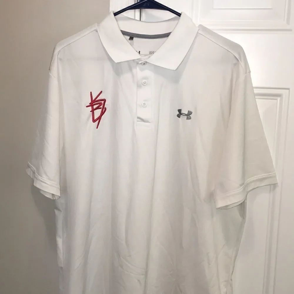 Keith Bazemore NBA Old Dominion & Bertie High NC Arms foundation golf polo shirt